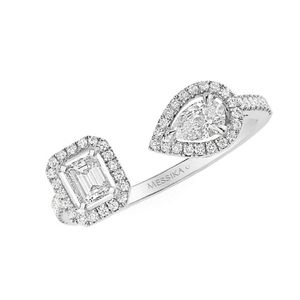 Messika gold and diamond ring  My Twin Toi & Moi  appraisal included sz 7